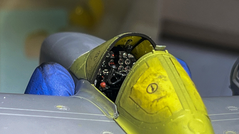 P-38 – kokpit